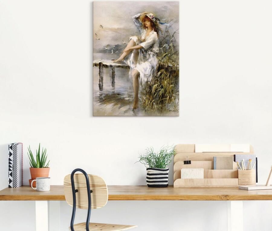Artland Artprint Waterkant als artprint op linnen poster muursticker in verschillende maten - Foto 4