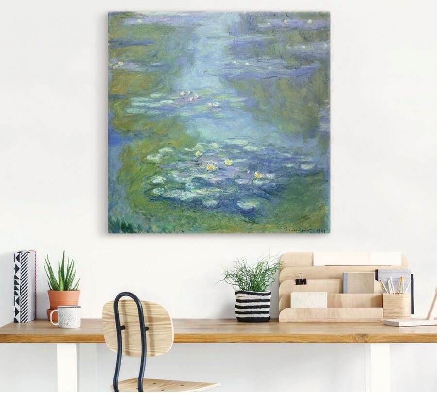 Artland Artprint Waterlelies. 1907 als artprint op linnen poster in verschillende formaten maten - Foto 4
