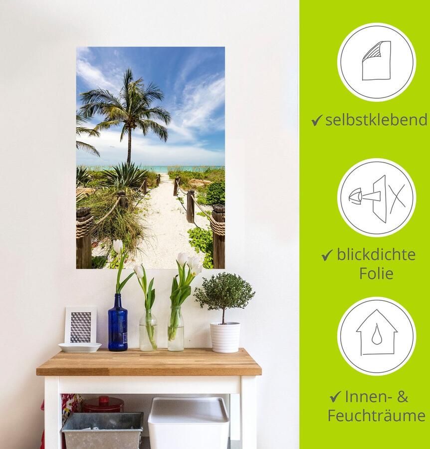 Artland Artprint Weg naar het strand II als artprint van aluminium artprint voor buiten poster muursticker in diverse maten formaten - Foto 4