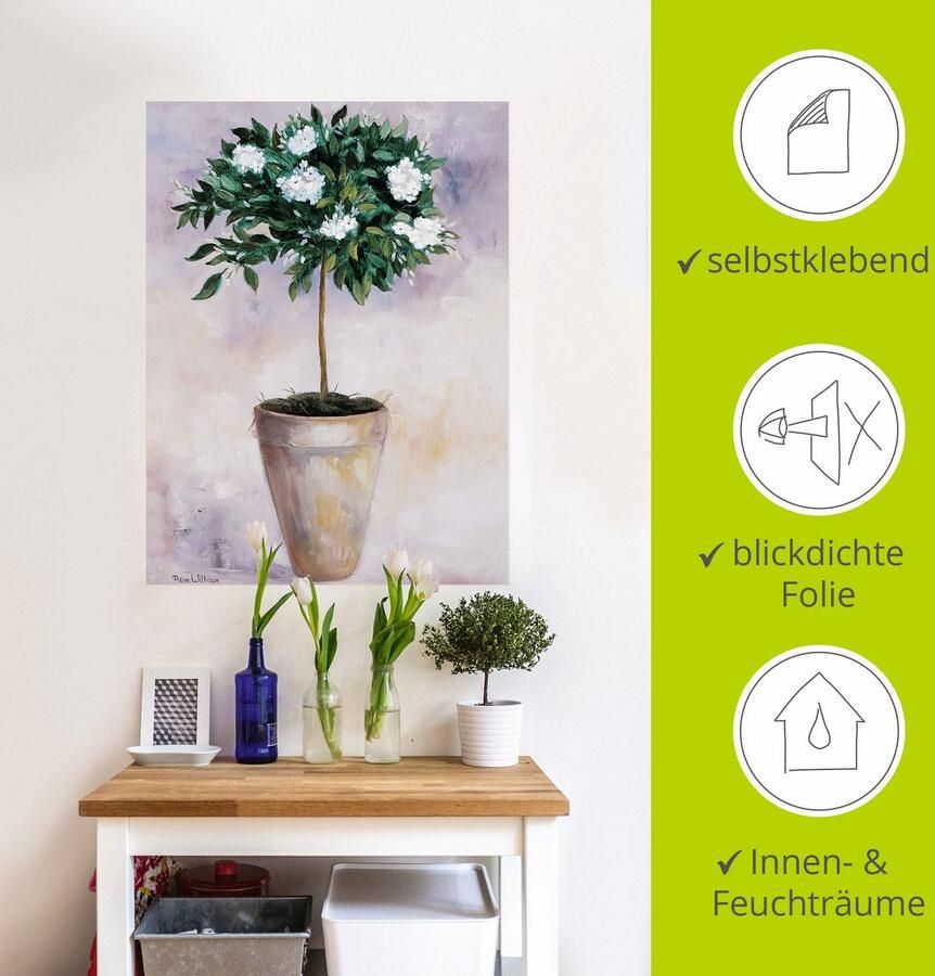 Artland Artprint Winter jasmijn als poster muursticker in verschillende maten - Foto 3