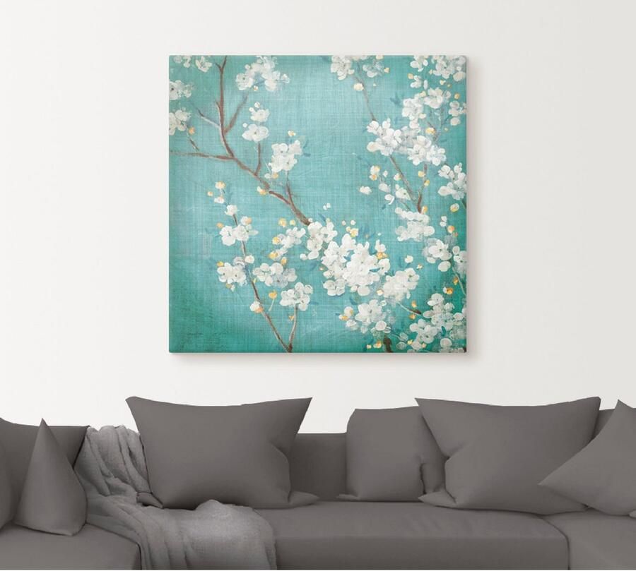 Artland Artprint Witte kersenbloesem II als artprint op linnen poster in verschillende formaten maten - Foto 4