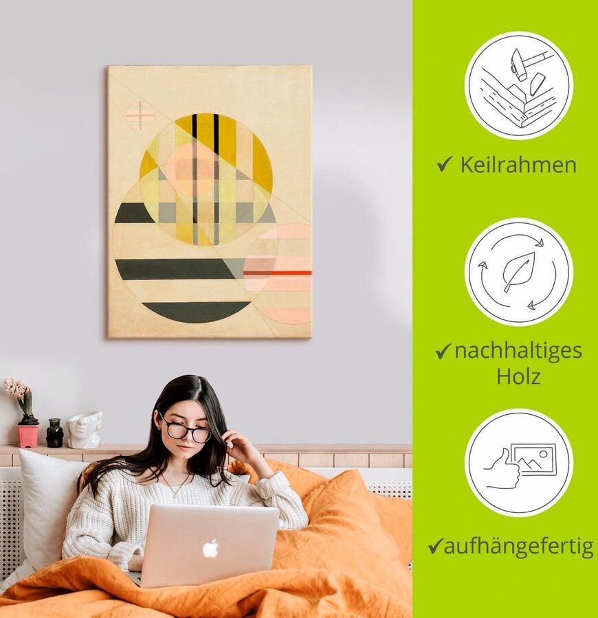 Artland Artprint Z II. 1925 als artprint van aluminium artprint op linnen poster muursticker in verschillende maten - Foto 3