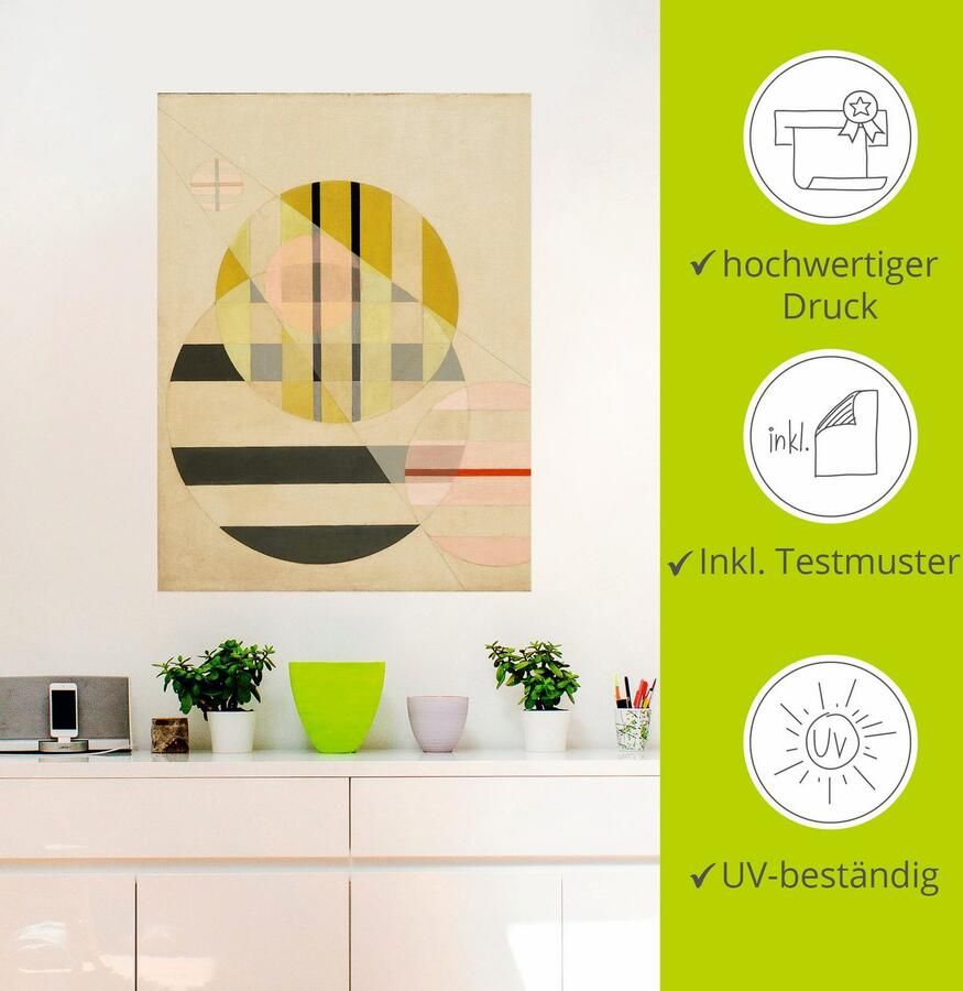 Artland Artprint Z II. 1925 als artprint van aluminium artprint op linnen poster muursticker in verschillende maten - Foto 3