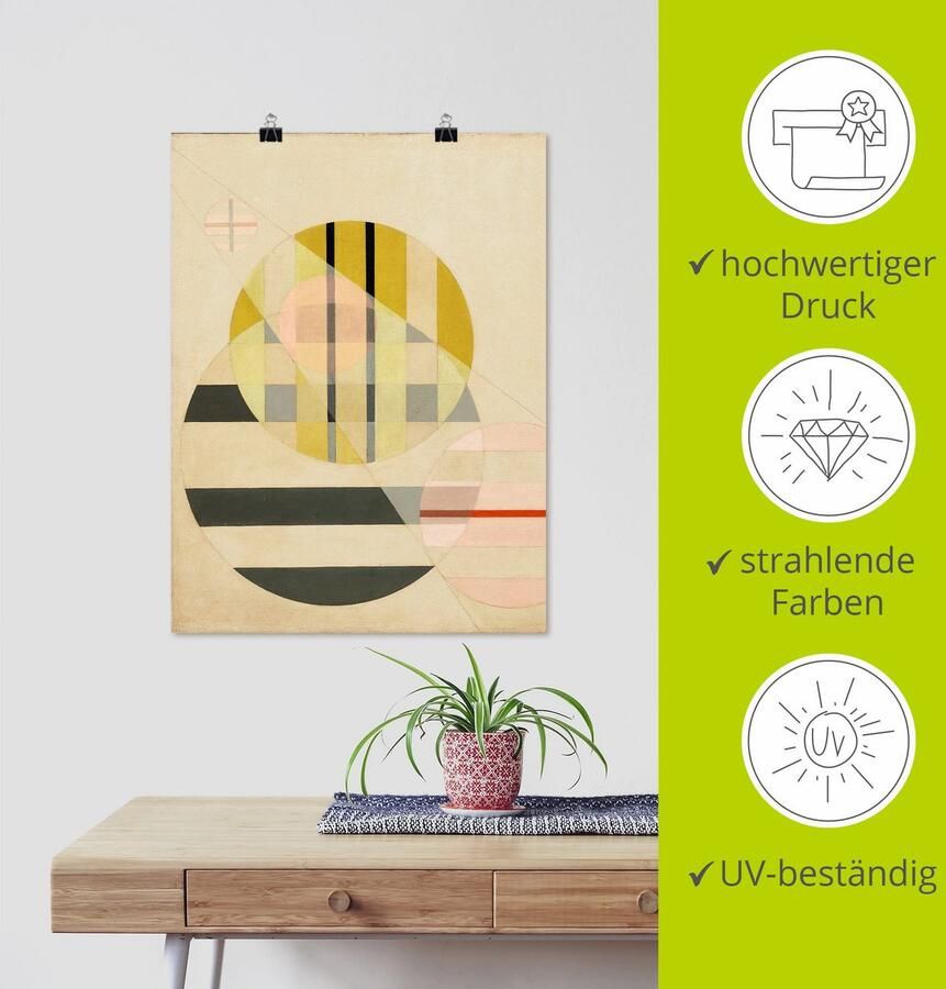 Artland Artprint Z II. 1925 als artprint van aluminium artprint op linnen poster muursticker in verschillende maten - Foto 3