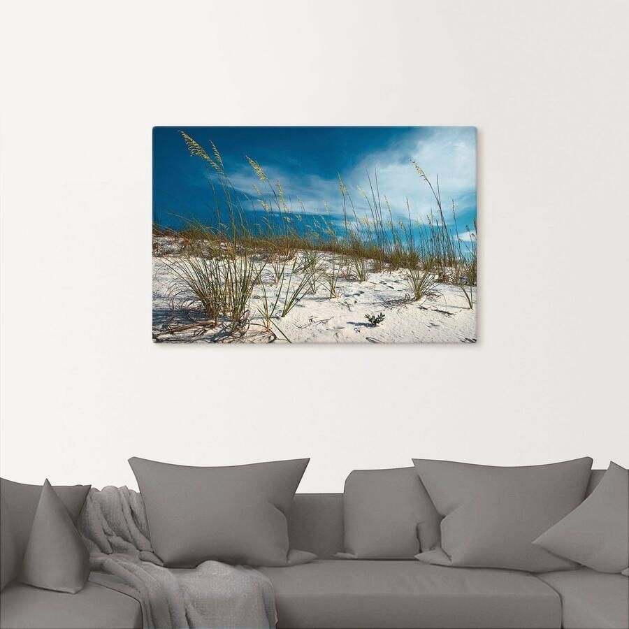 Artland Artprint Zandduinen en grassen als artprint van aluminium artprint voor buiten artprint op linnen poster in verschillende maten. maten - Foto 3