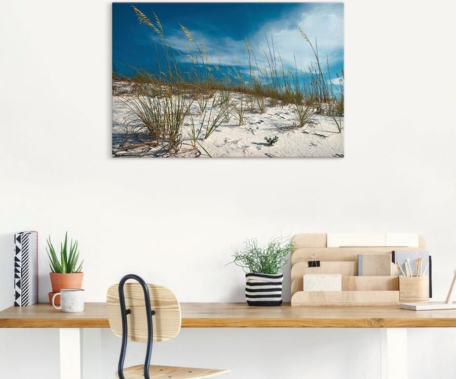 Artland Artprint Zandduinen en grassen als artprint van aluminium artprint voor buiten artprint op linnen poster in verschillende maten. maten - Foto 7
