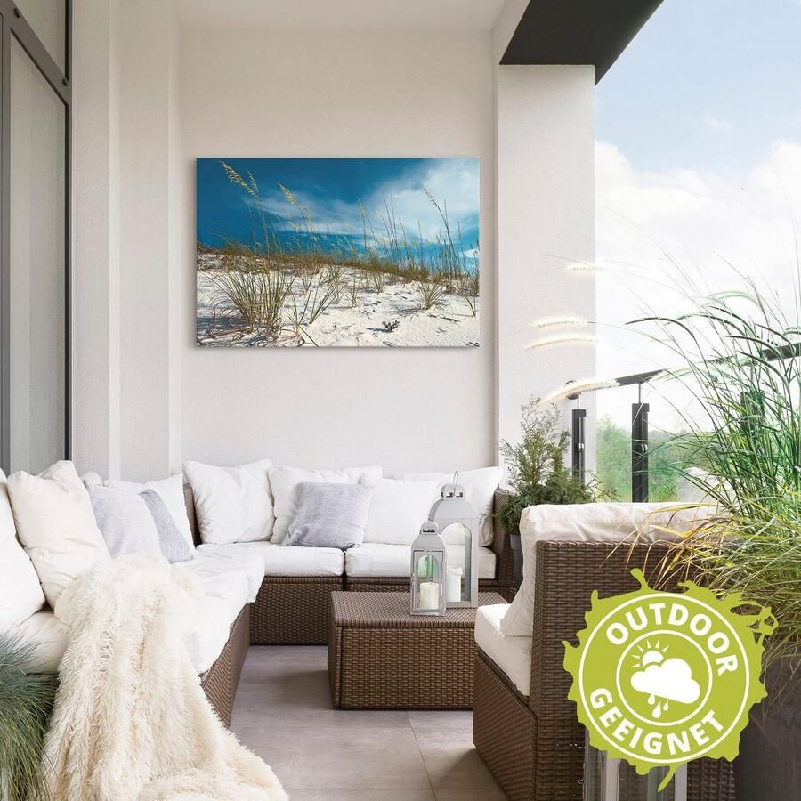 Artland Artprint Zandduinen en grassen als artprint van aluminium artprint voor buiten artprint op linnen poster in verschillende maten. maten - Foto 2