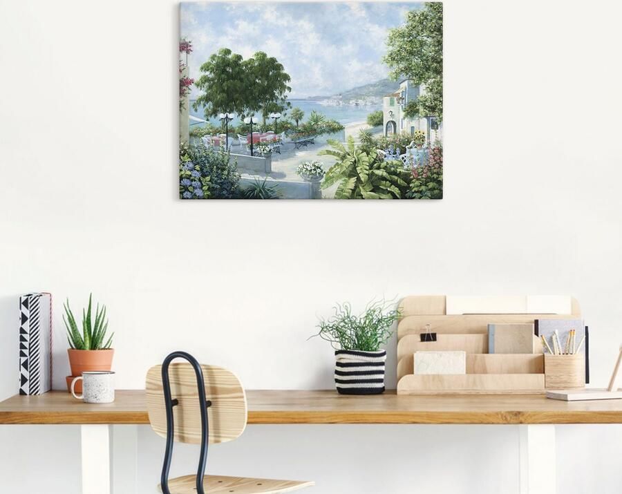 Artland Artprint Zeezicht als artprint op linnen poster in verschillende formaten maten - Foto 6