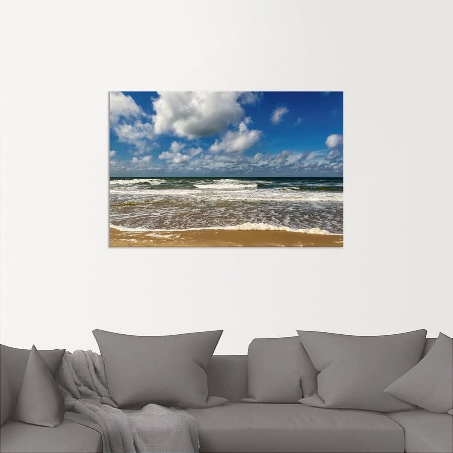 Artland Artprint Zeezicht strand paal als artprint van aluminium artprint voor buiten poster muursticker in diverse maten formaten - Foto 2