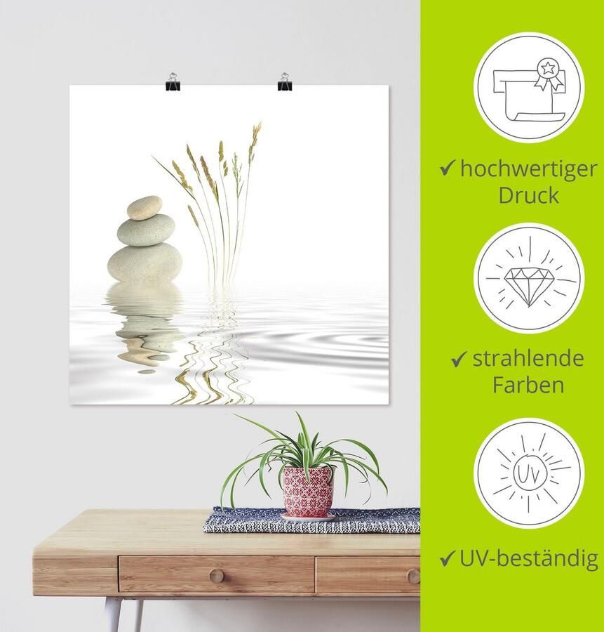 Artland Artprint Zen vrede als artprint van aluminium artprint voor buiten artprint op linnen poster muursticker - Foto 5