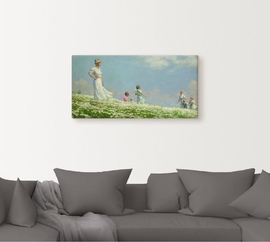 Artland Artprint Zomer. 1906 als artprint op linnen poster in verschillende formaten maten - Foto 5