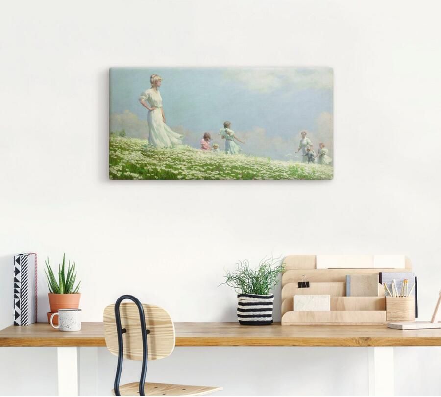 Artland Artprint Zomer. 1906 als artprint op linnen poster in verschillende formaten maten - Foto 4