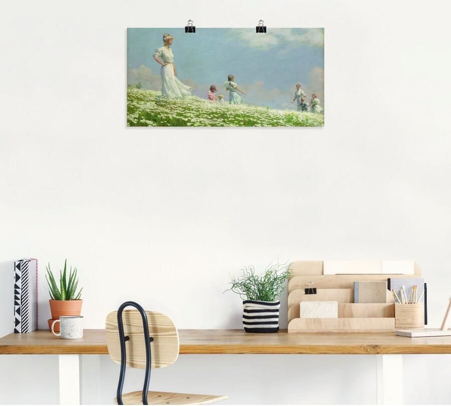 Artland Artprint Zomer. 1906 als artprint op linnen poster in verschillende formaten maten - Foto 4