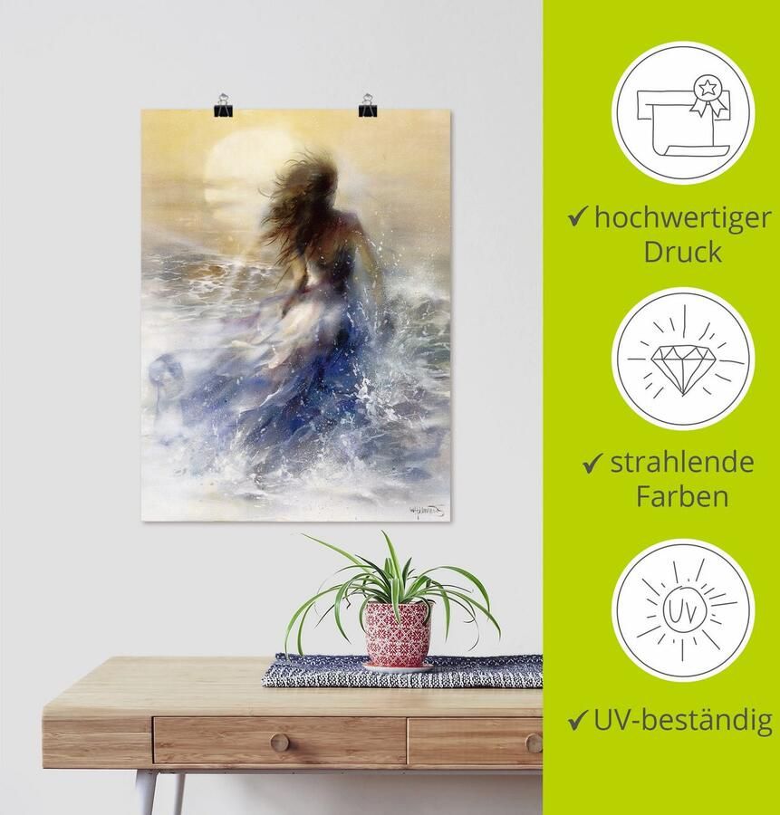 Artland Artprint Zomer I als artprint op linnen poster muursticker in verschillende maten - Foto 3