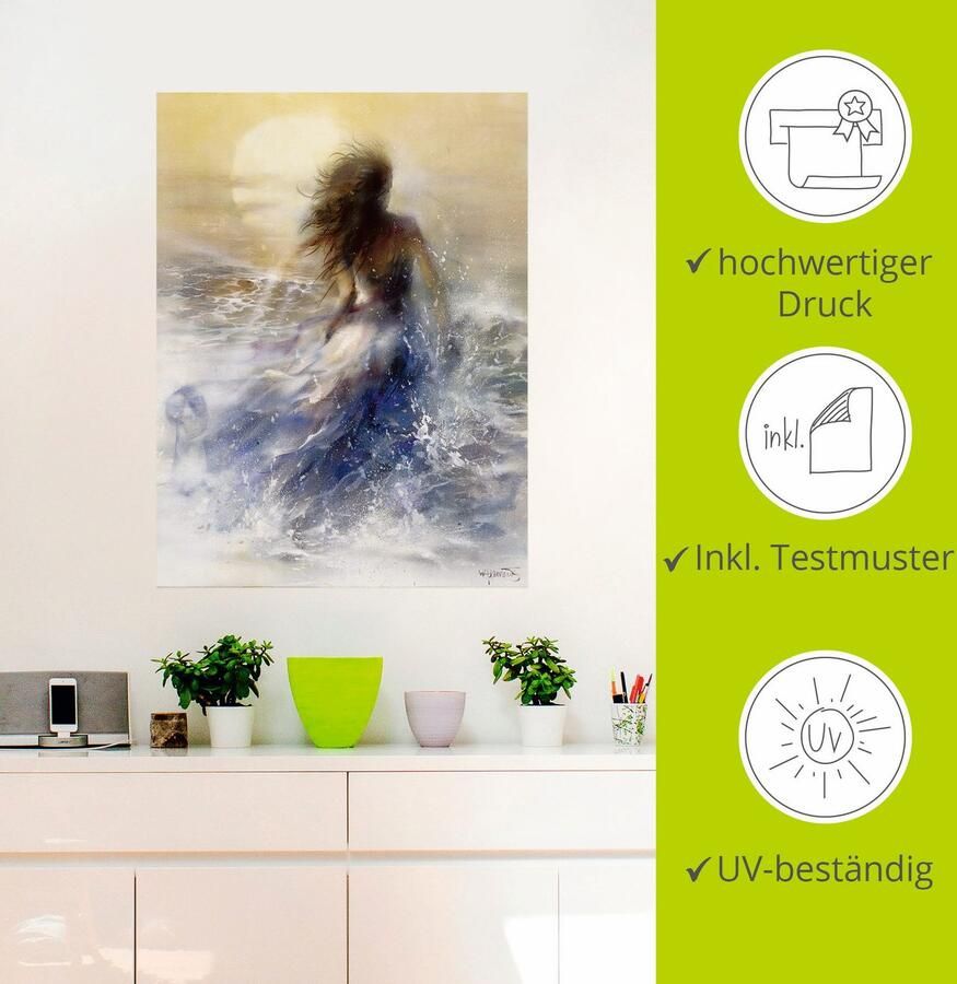 Artland Artprint Zomer I als artprint op linnen poster muursticker in verschillende maten - Foto 2