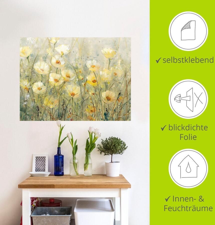 Artland Artprint Zomer in volle bloei I als artprint van aluminium artprint voor buiten artprint op linnen poster muursticker - Foto 3