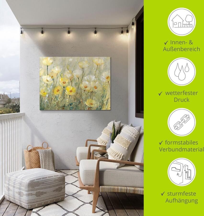 Artland Artprint Zomer in volle bloei II als artprint van aluminium artprint voor buiten artprint op linnen poster in verschillende maten. maten - Foto 3