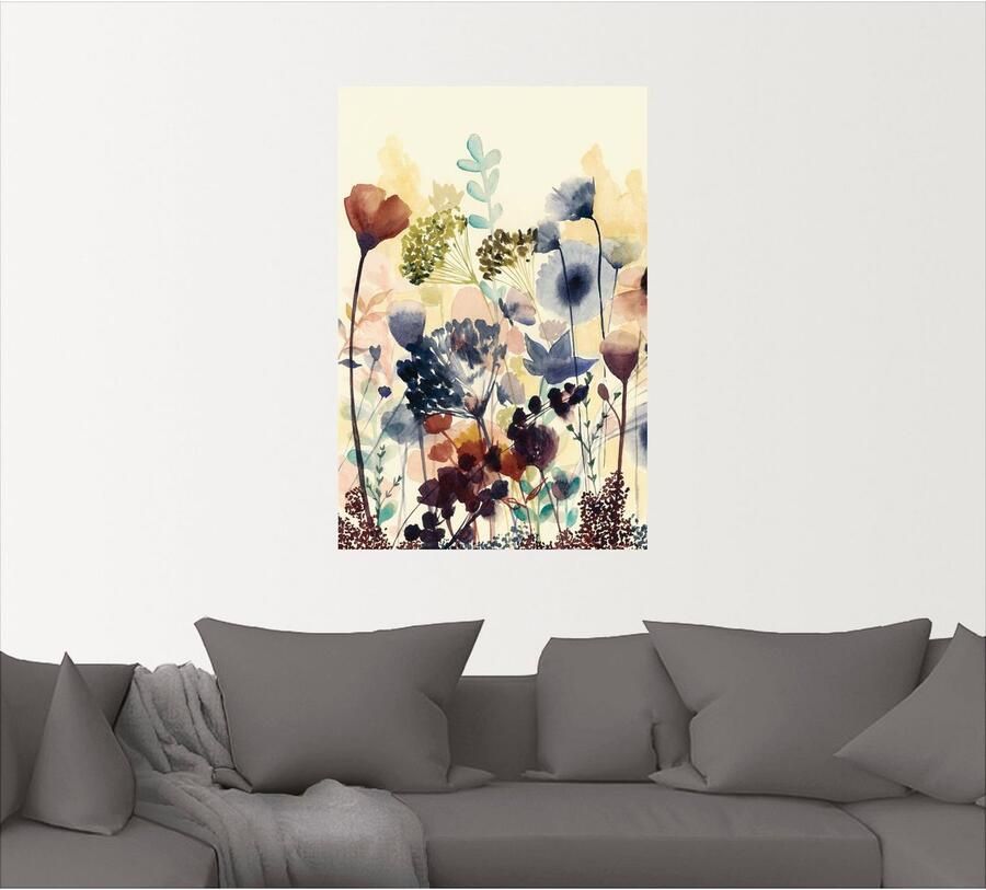 Artland Artprint Zongedroogde bloemen I als artprint van aluminium artprint voor buiten artprint op linnen poster muursticker - Foto 4