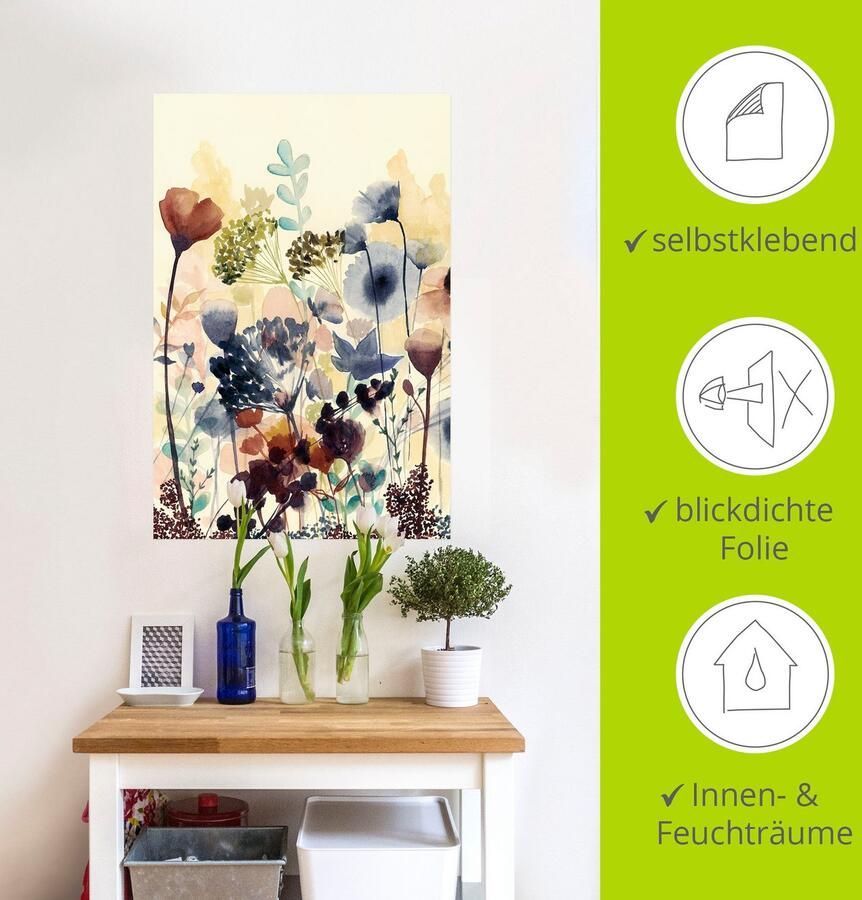 Artland Artprint Zongedroogde bloemen I als artprint van aluminium artprint voor buiten artprint op linnen poster muursticker - Foto 3