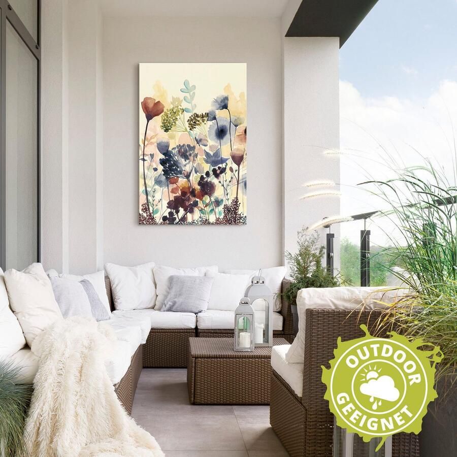 Artland Artprint Zongedroogde bloemen I als artprint van aluminium artprint voor buiten artprint op linnen poster muursticker