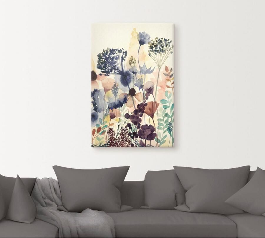 Artland Artprint op linnen Zongedroogde bloemen II - Foto 4