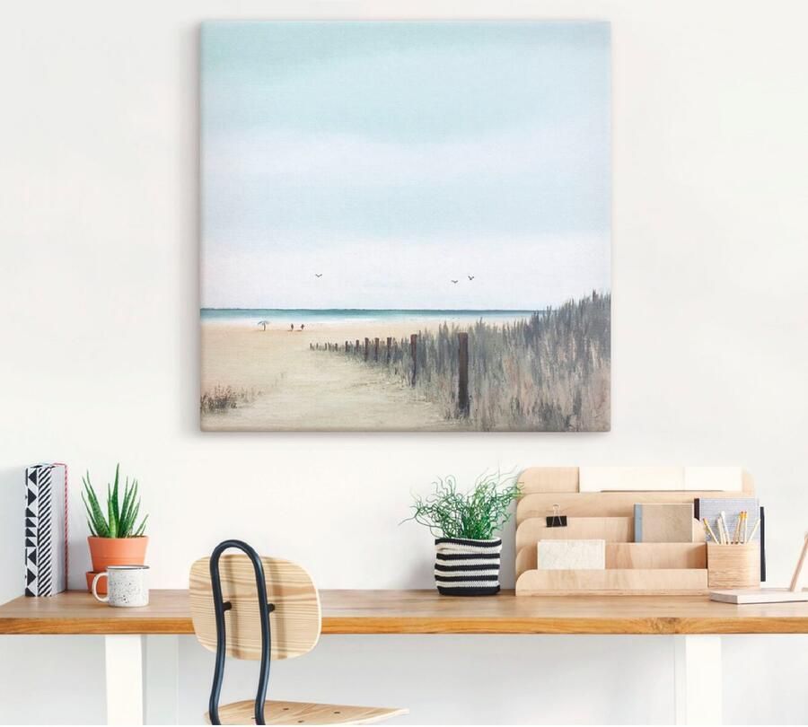 Artland Artprint op linnen Zonnige morgen I - Foto 4