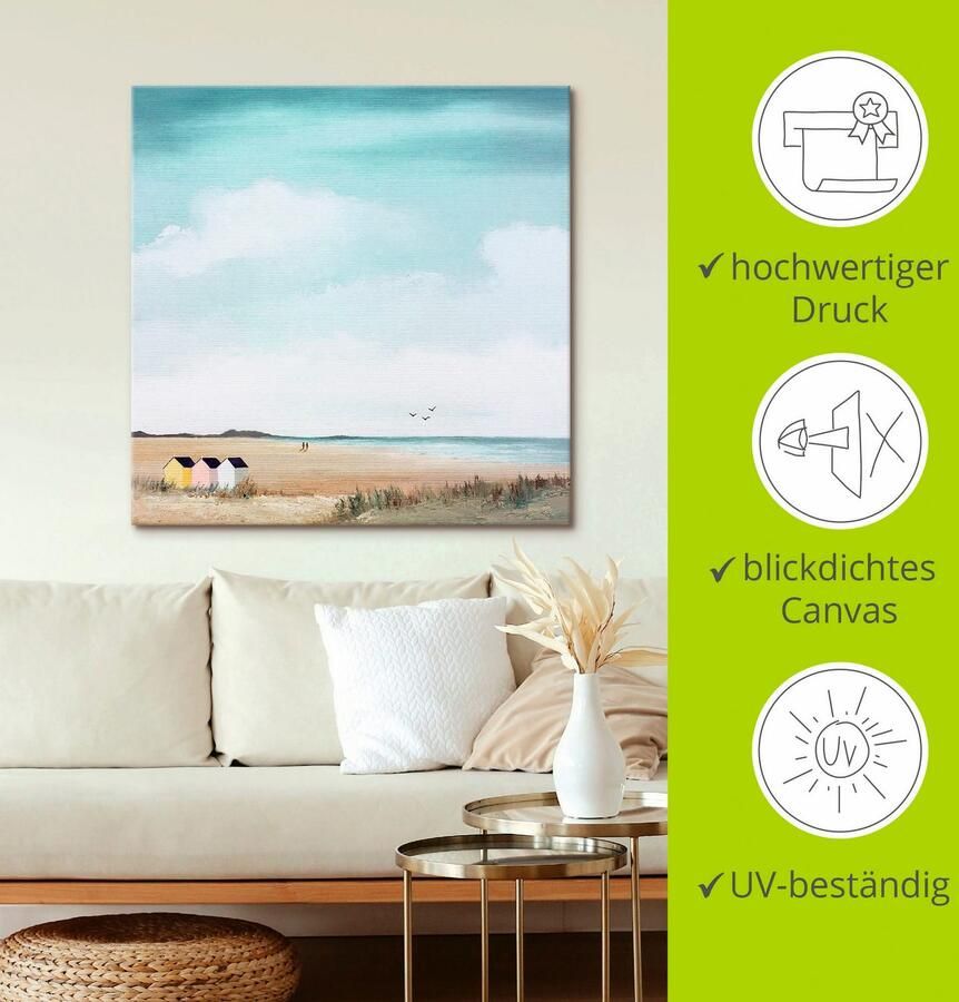 Artland Artprint Zonnige morgen III als artprint op linnen poster in verschillende formaten maten - Foto 3