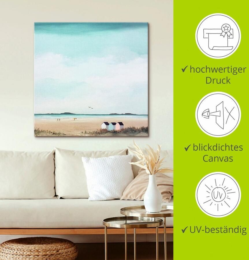 Artland Artprint Zonnige morgen IV als artprint op linnen poster in verschillende formaten maten - Foto 2