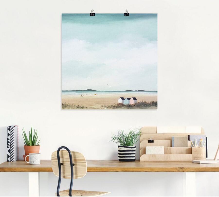 Artland Artprint Zonnige morgen IV als artprint op linnen poster in verschillende formaten maten - Foto 4