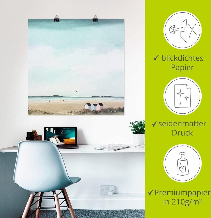 Artland Artprint Zonnige morgen IV als artprint op linnen poster in verschillende formaten maten - Foto 2