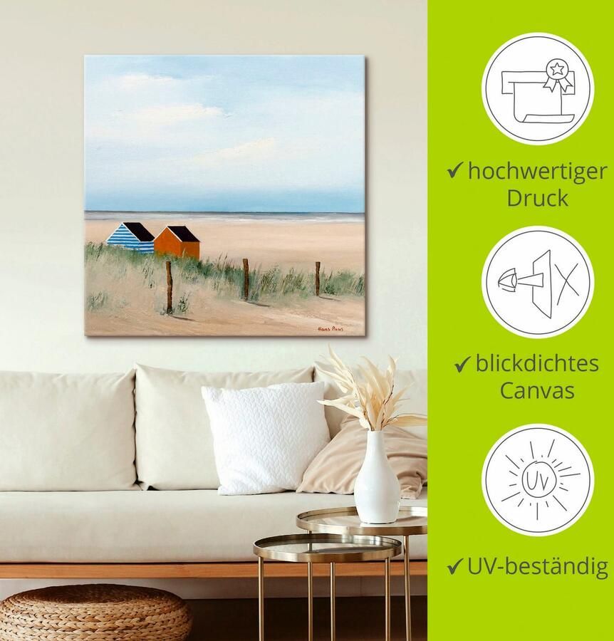 Artland Artprint Zonnige morgen V als artprint op linnen poster in verschillende formaten maten - Foto 3