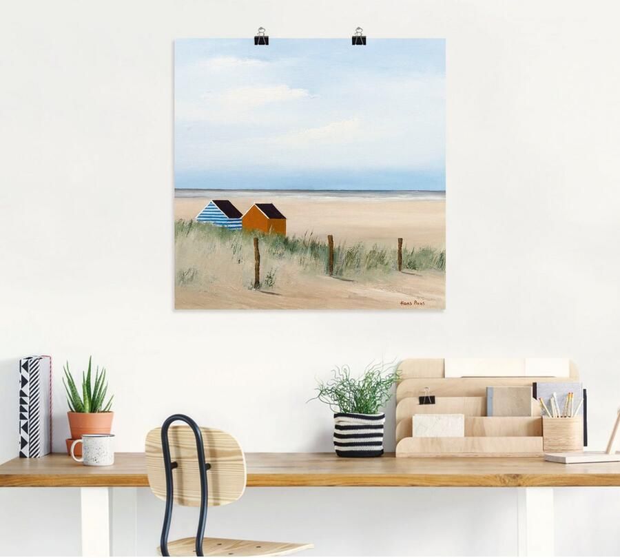 Artland Artprint Zonnige morgen V als artprint op linnen poster in verschillende formaten maten - Foto 4