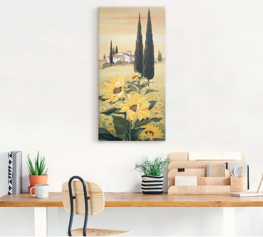 Artland Artprint op linnen Zuidelijk gebied - Foto 3