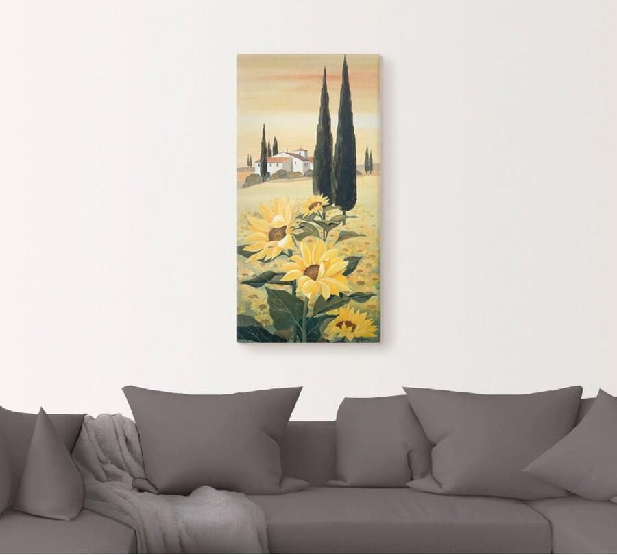 Artland Artprint op linnen Zuidelijk gebied - Foto 4