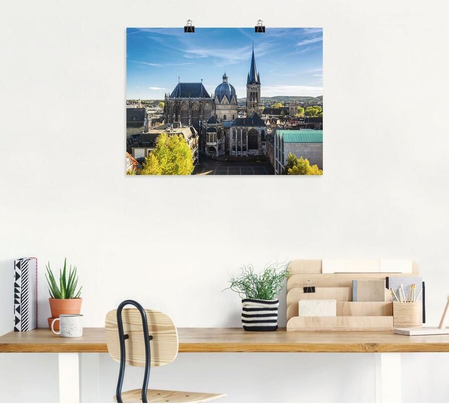 Artland Poster Akense Domkerk I als artprint van aluminium artprint op linnen muursticker of poster in verschillende maten - Foto 4