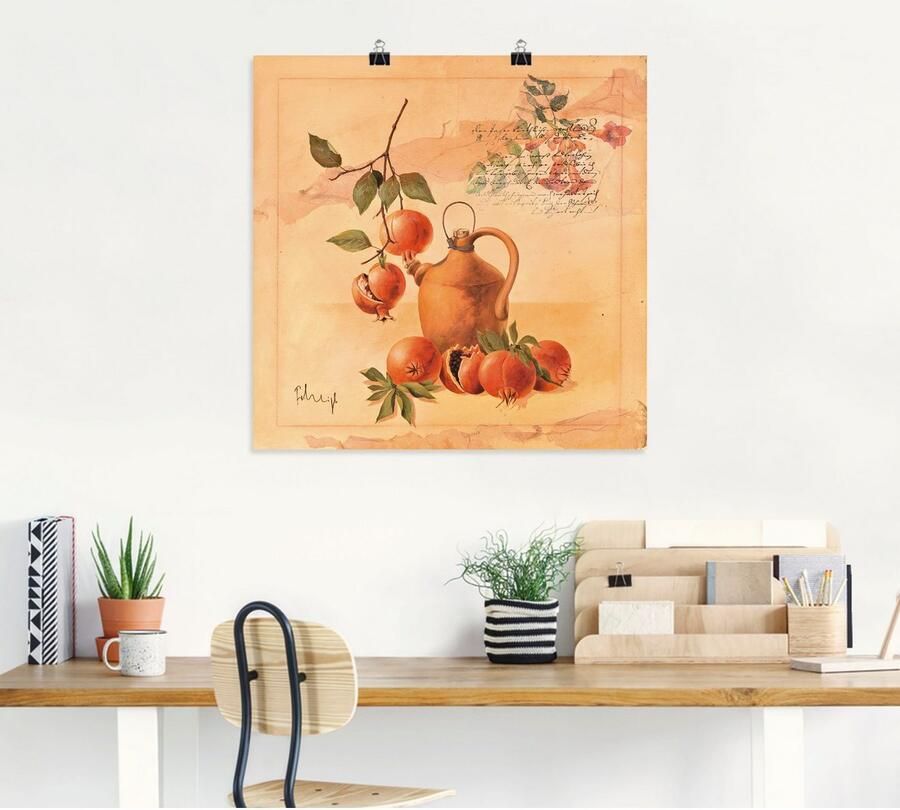 Artland Poster Gelukkige herinneringen als artprint op linnen muursticker of poster in verschillende maten - Foto 3