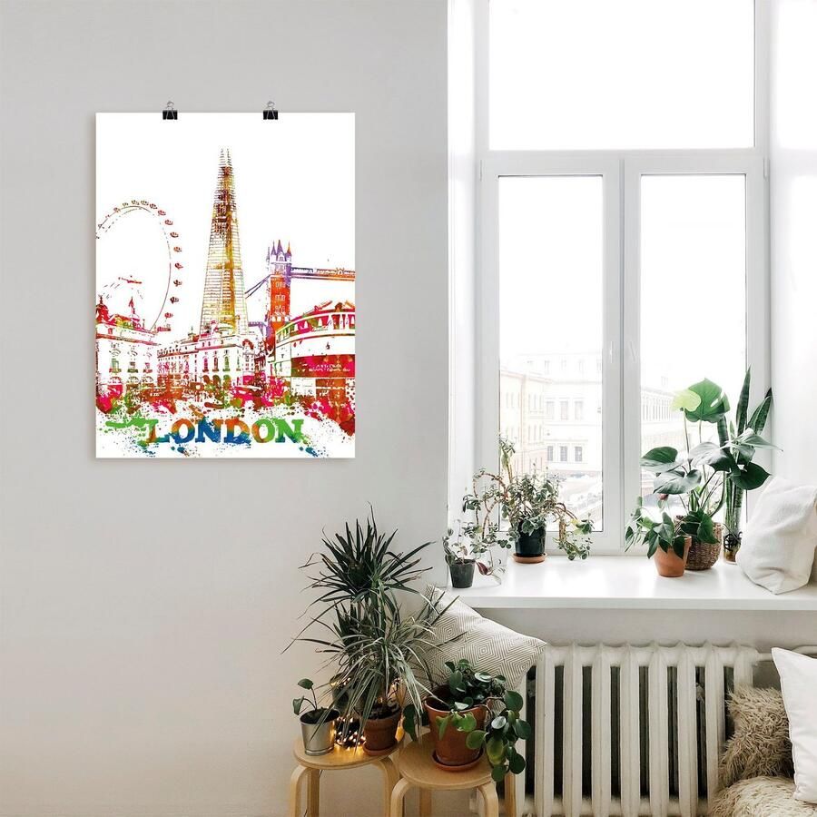 Artland Poster Londen grafisch - Foto 1
