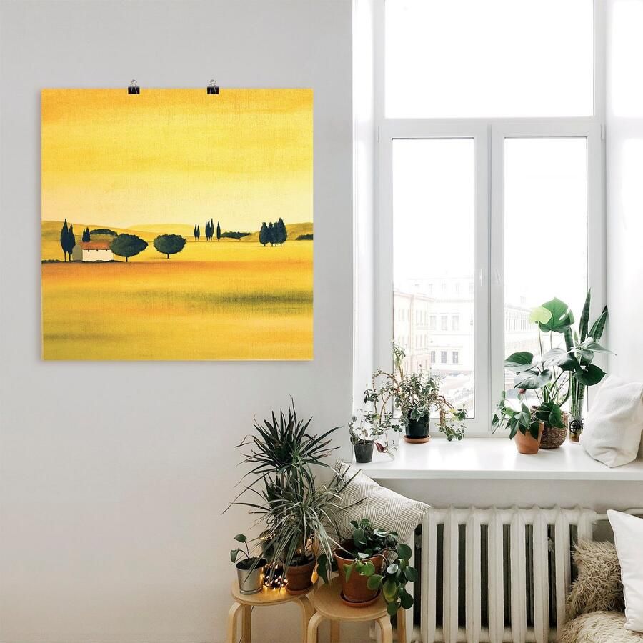 Artland Poster Zonnige dag I als artprint op linnen muursticker of poster in verschillende maten - Foto 2