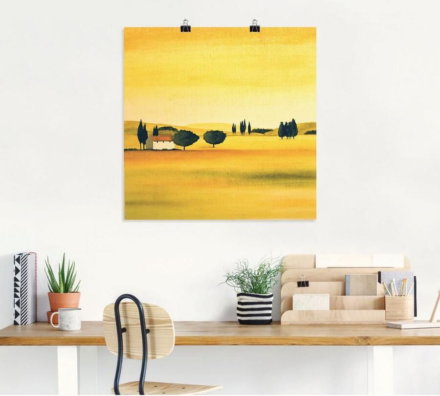 Artland Poster Zonnige dag I als artprint op linnen muursticker of poster in verschillende maten - Foto 6