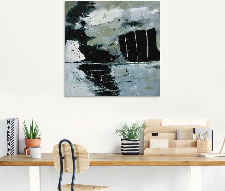 Artland Print op glas Abstract XVI in verschillende maten - Foto 5