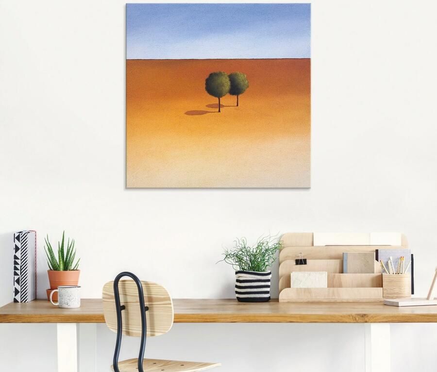 Artland Print op glas Bomen in verschillende maten - Foto 5