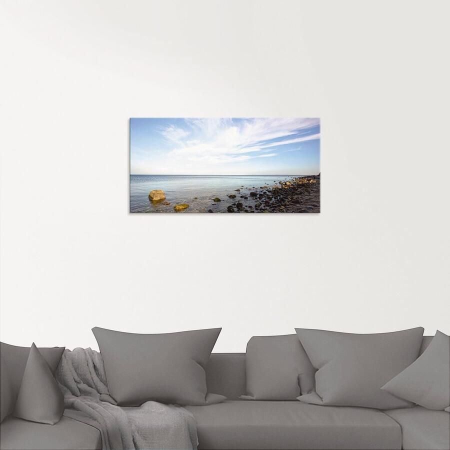 Artland Print op glas Brodtener oever in verschillende maten - Foto 2
