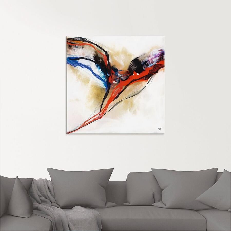 Artland Print op glas Engel abstract I in verschillende maten - Foto 2