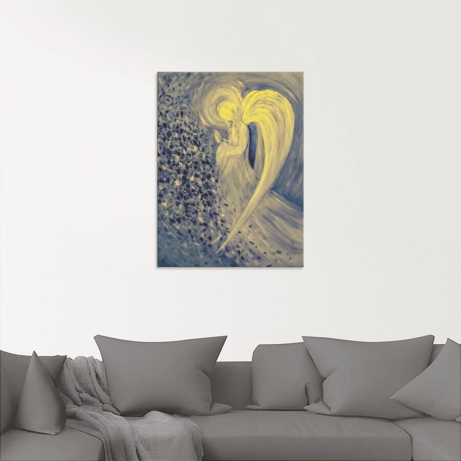 Artland Print op glas Engel van de nacht in verschillende maten - Foto 2