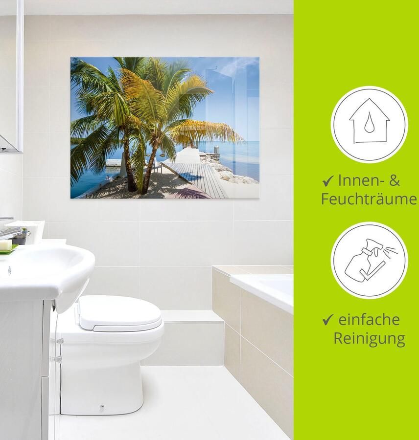 Artland Print op glas Florida Keys hemelse blik - Foto 3