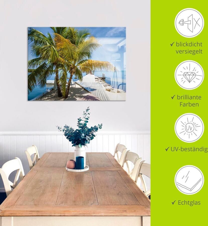 Artland Print op glas Florida Keys hemelse blik - Foto 4