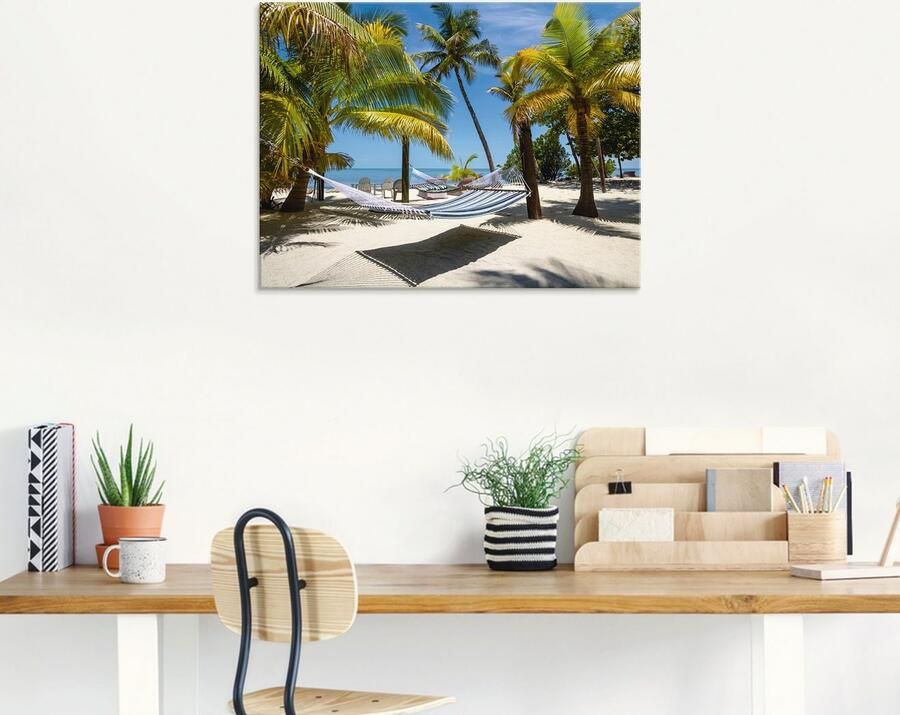 Artland Print op glas Florida Keys relax in verschillende maten - Foto 5