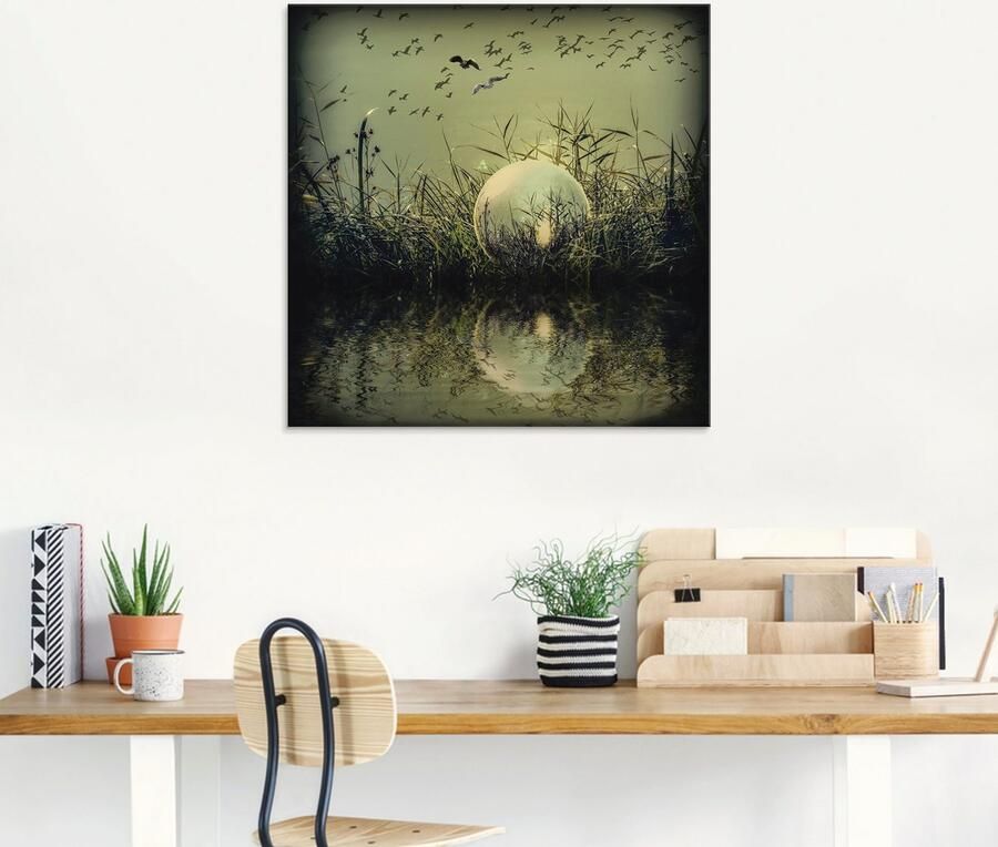 Artland Print op glas In de glazen bol mystiek - Foto 5