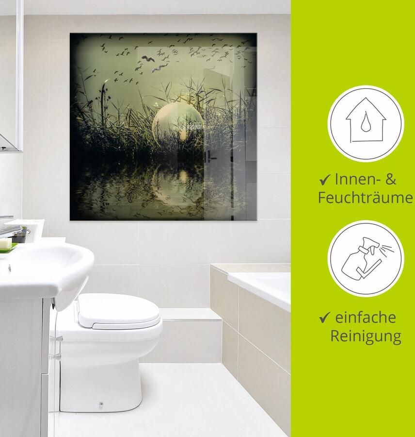 Artland Print op glas In de glazen bol mystiek - Foto 3