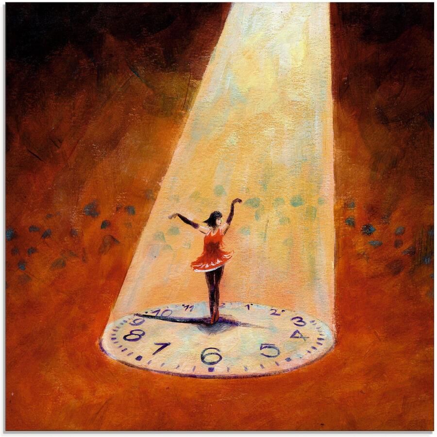 Artland Print op glas In het nu zijn in verschillende maten - Foto 6